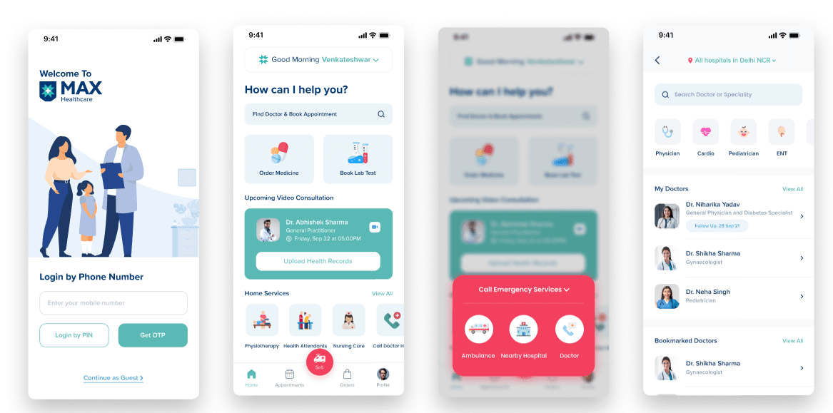 Max Patient Application